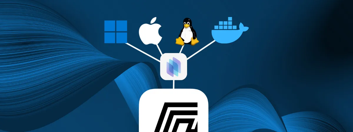 HomeDock OS compatible with Linux, macOS, Windows, and now also Docker