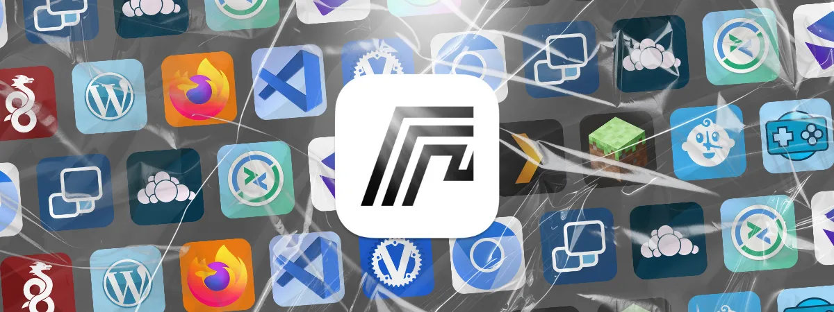 HomeDock OS Icon with a lot of the icons of the apps available on the App Store