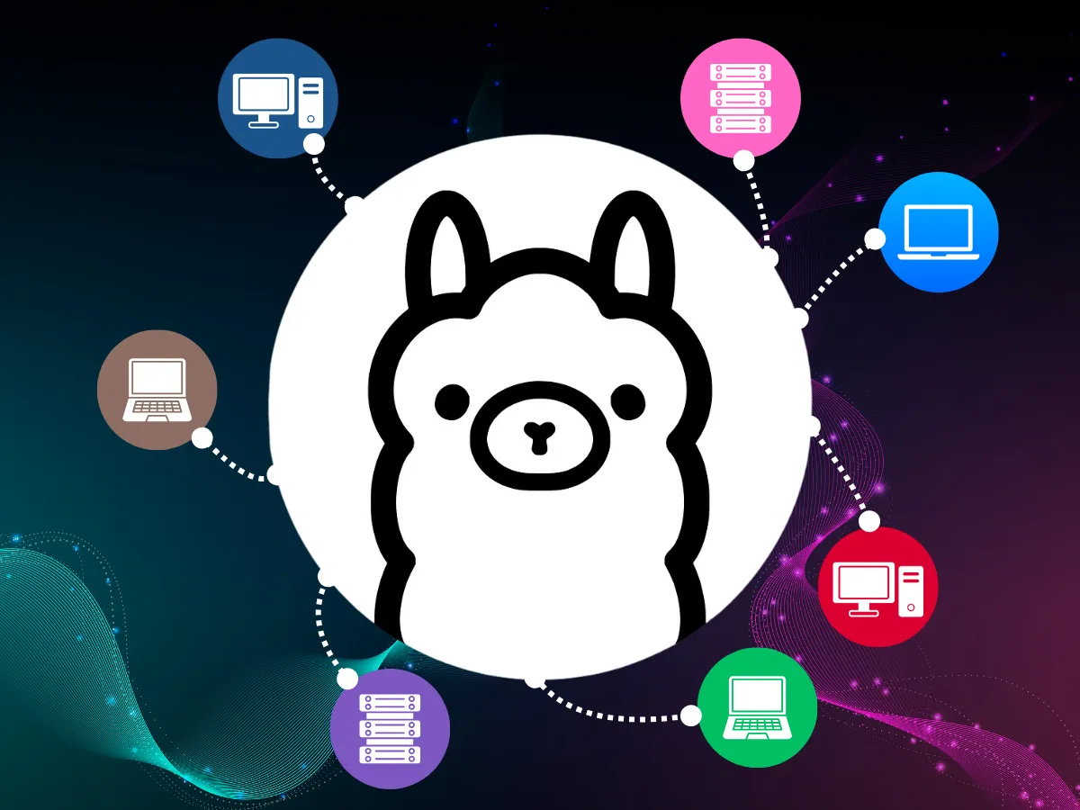Decentralized device access to a unified local Ollama instance through HomeDock OS