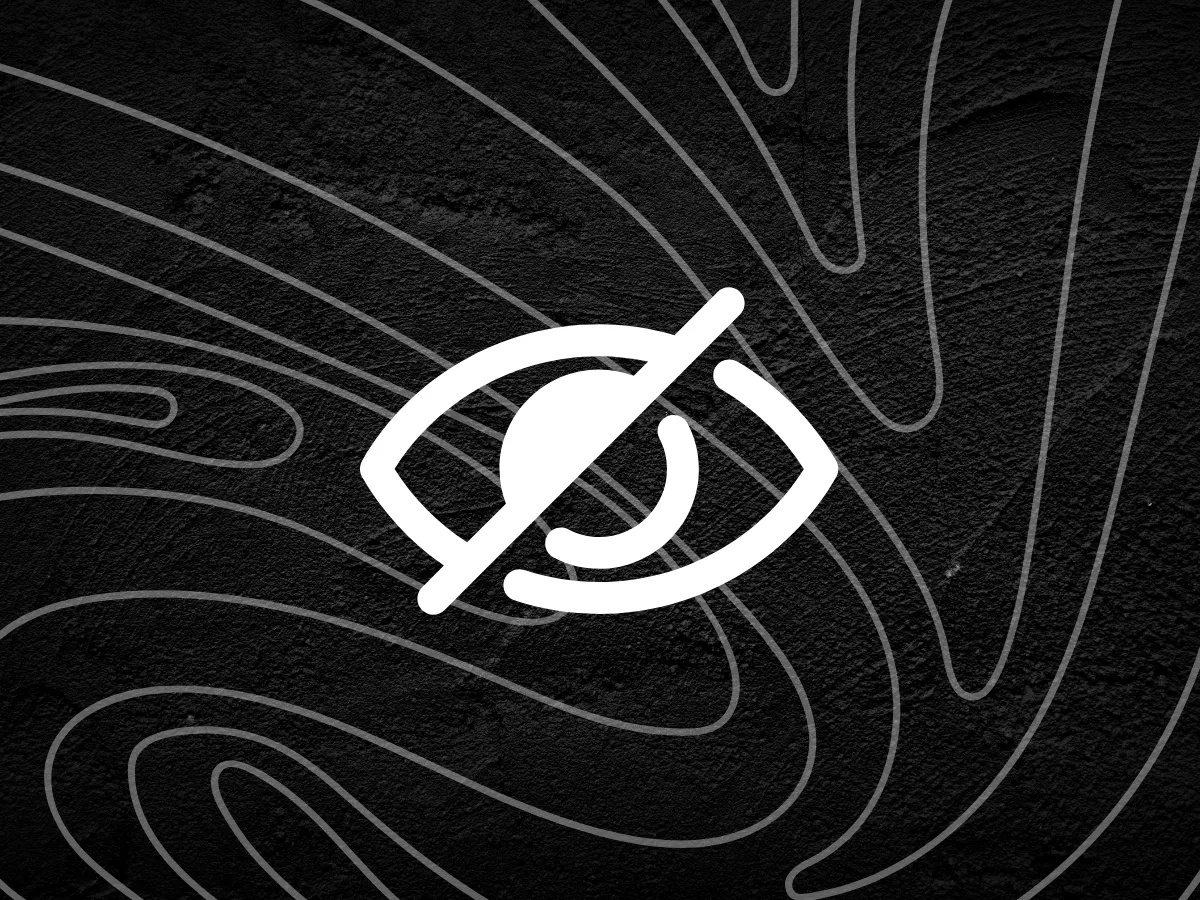 Privacy symbol over dark abstract background, highlighting local LLM data protection