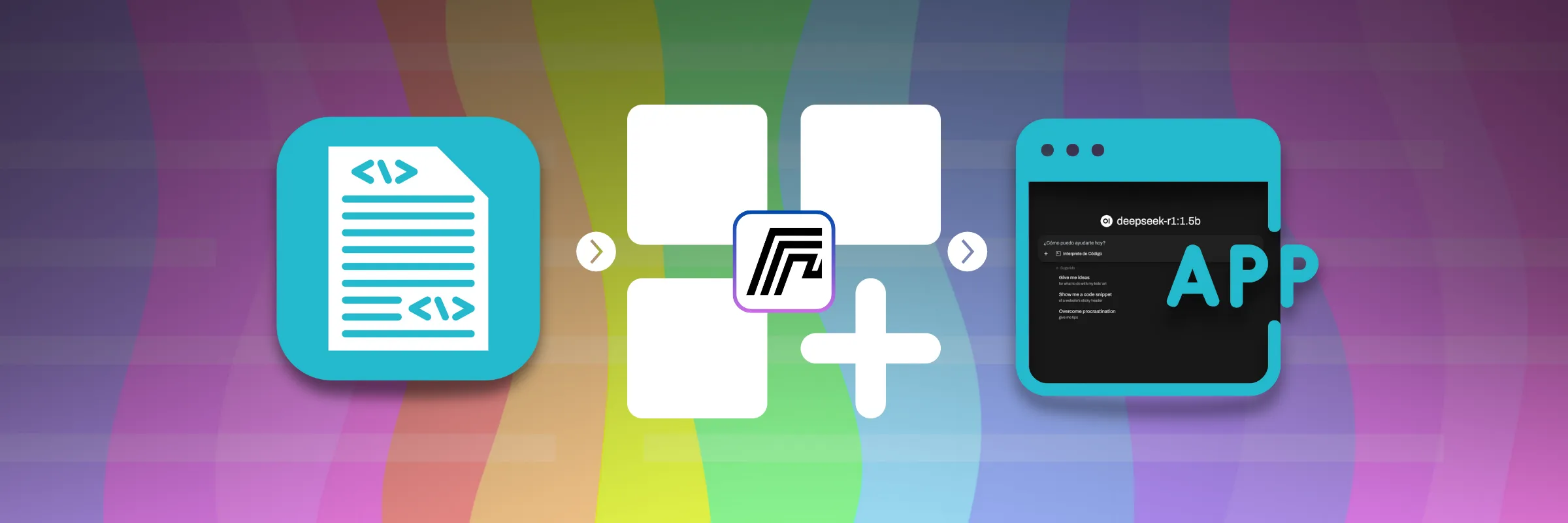 Visual flow showing how HomeDock OS simplifies Docker Compose, from code to app deployment