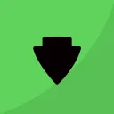 Decorative blurred background for Downtify