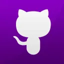 Decorative blurred background for GitHub Desktop