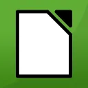 Decorative blurred background for LibreOffice