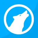 Decorative blurred background for LibreWolf