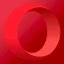 Decorative blurred background for Opera Browser