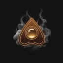 Decorative blurred background for Planchette