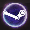 Decorative blurred background for SteamOS
