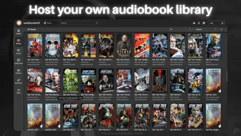 Audiobookshelf Screenshot - Host your own audiobook library