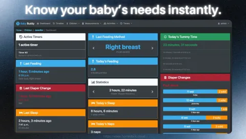Baby Buddy Screenshot - Know your baby's needs instantly.