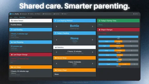 Baby Buddy Screenshot - Shared care. Smarter parenting.