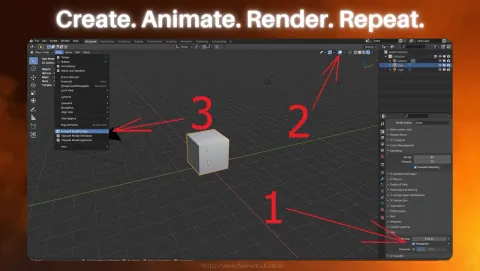 blender Screenshot