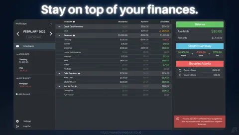 BudgE Screenshot - Stay on top of your finance.