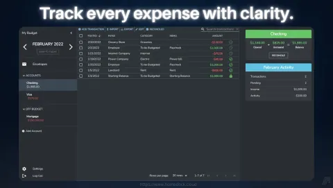 BudgE Screenshot - Track every expense with clarity.