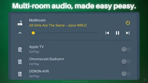 forked-daapd Screenshot - Multi-room audio, made easy peasy.