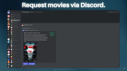 Doplarr Screenshot - Request movies via Discord.