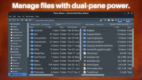 Double Commander Screenshot - Manage files with dual-pane power.