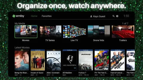 Emby Screenshot - Organize once, watch anywhere.