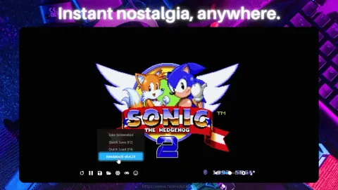 EmulatorJS Screenshot - Instant nostalgia, anywhere.
