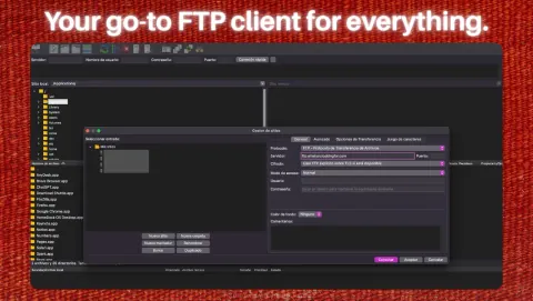 FileZilla Screenshot - Your go-to FTP client for everything.
