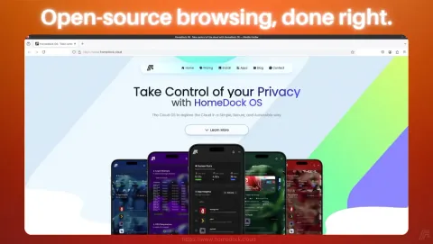 Firefox Screenshot - Open-source browsing, done right.