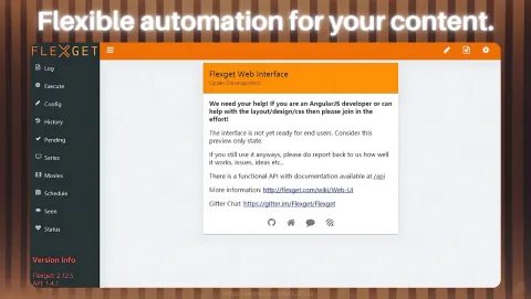 FlexGet Screenshot - Flexible automation for your content.