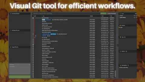 GitQlient Screenshot - Visual Git tool for efficient workflows.