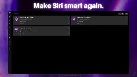 Homebridge Screenshot - Make Siri smart again.
