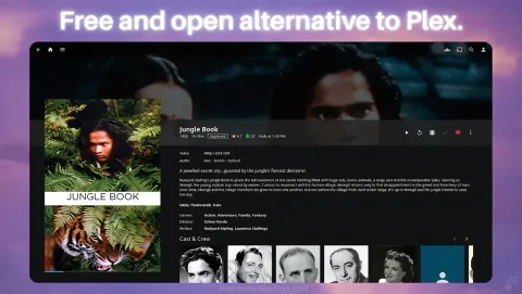 Jellyfin Screenshot - Free and open alternative to Plex.