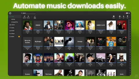 Lidarr Screenshot - Automate music downloads easily.
