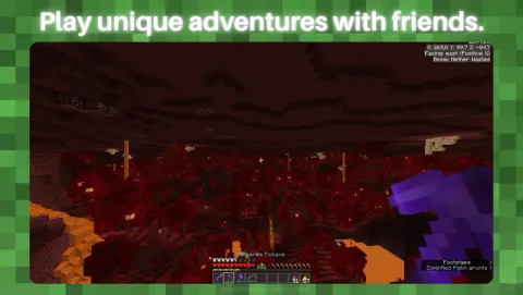 Minecraft Server Screenshot - Play unique adventures with friends.