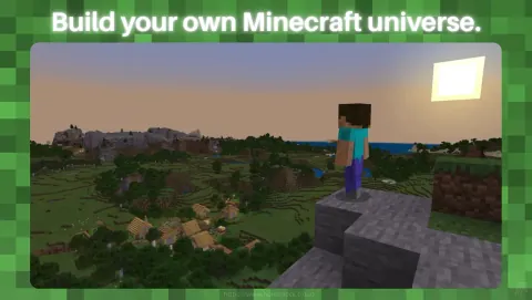 Minecraft Server Screenshot - Build your own Minecraft universe.