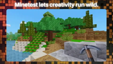 Minetest Screenshot - Minetest lets creativity run wild.