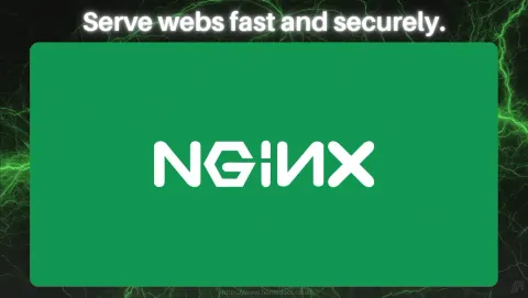 NGINX Screenshot - Serve webs fast and securely.