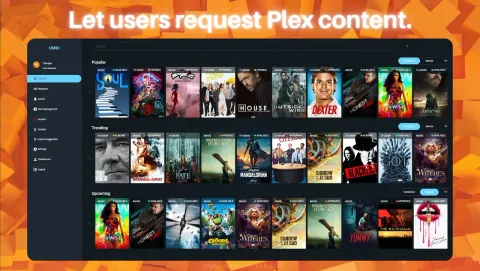 Ombi Screenshot - Let users request Plex content.