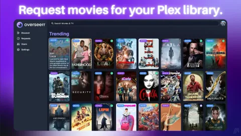 Overseerr Screenshot - Request movies for your Plex library.
