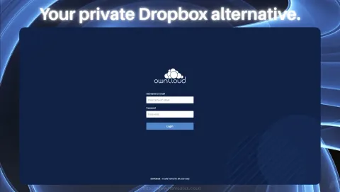 owncloud Screenshot
