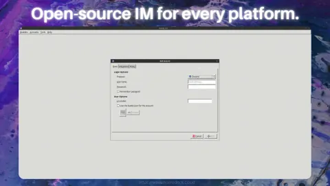 Pidgin Screenshot - Open-source IM for every platform.