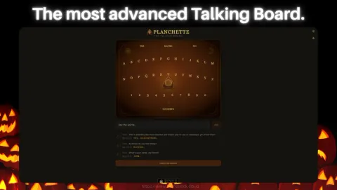 Planchette Screenshot - The most advanced Talking Board.