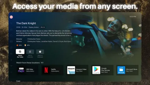 Plex Screenshot - Access your media from any screen.