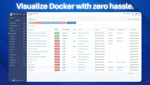 portainer Screenshot