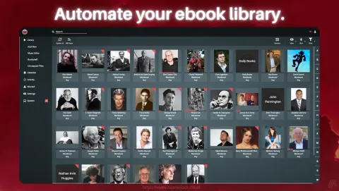 Readarr Screenshot - Automate your ebook library.