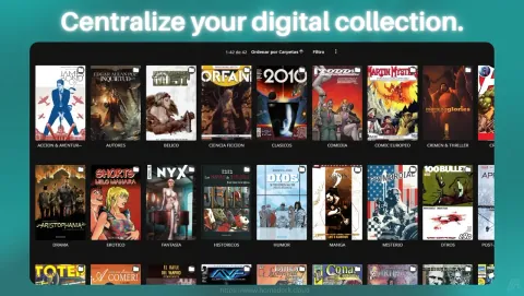 Ubooquity Screenshot - Centralize your digital collection.