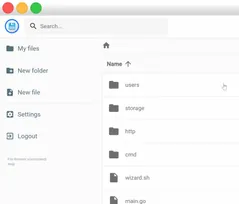 FileBrowser Featured Desktop Screen