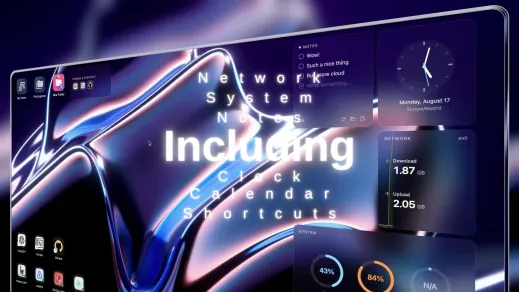 HomeDock OS Desktop Widgets