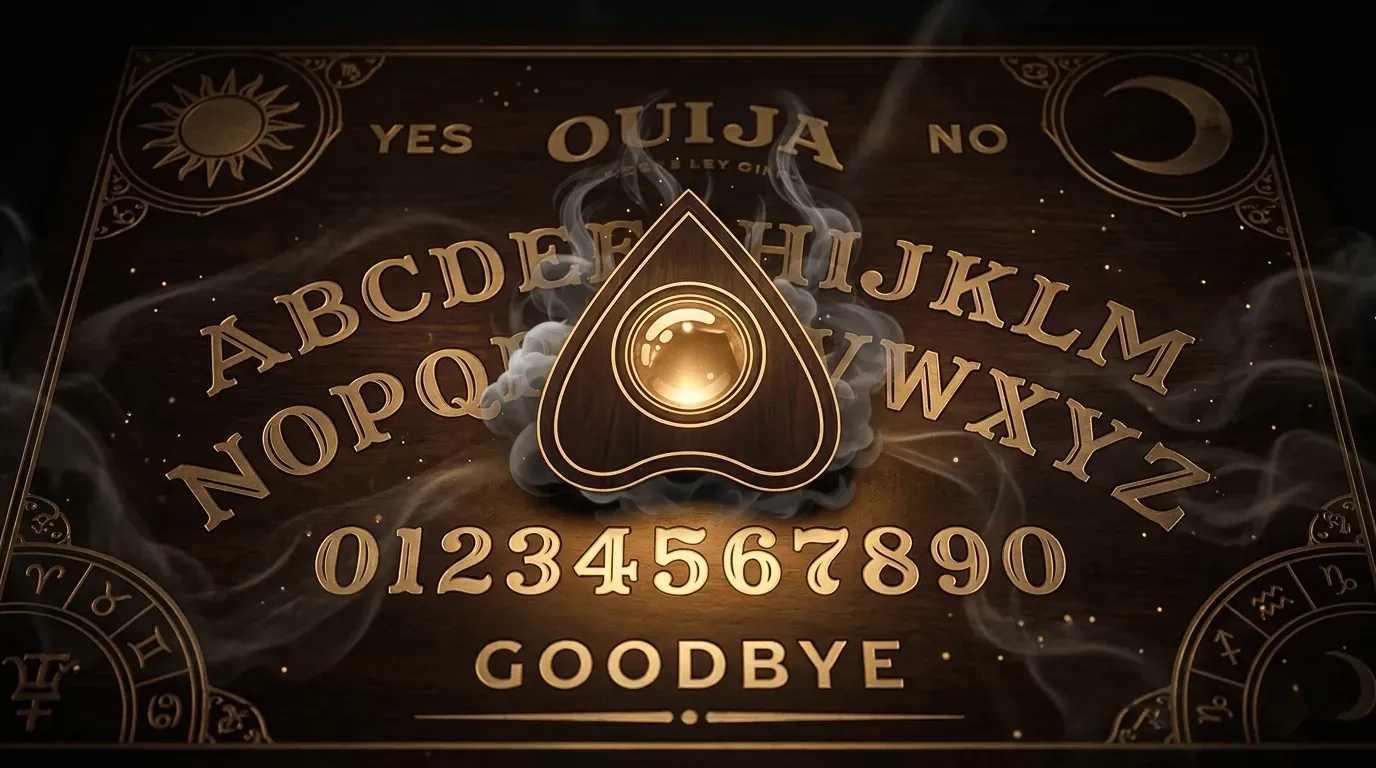 Planchette - AI Spirit Talking Board powered by Ouija2-1.7B
