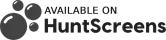 HuntScreens logo